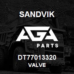 DT77013320 Sandvik VALVE | AGA Parts