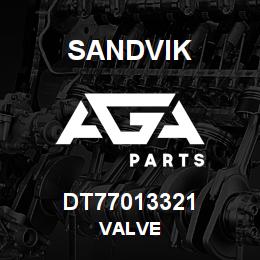 DT77013321 Sandvik VALVE | AGA Parts