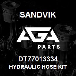 DT77013334 Sandvik HYDRAULIC HOSE KIT | AGA Parts