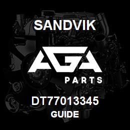 DT77013345 Sandvik GUIDE | AGA Parts