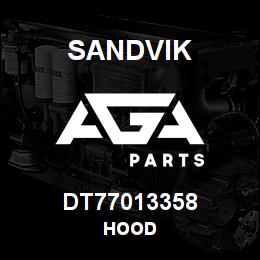 DT77013358 Sandvik HOOD | AGA Parts