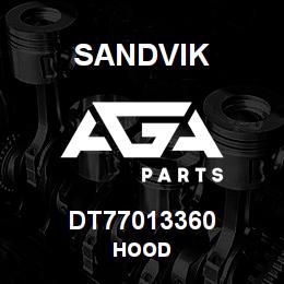 DT77013360 Sandvik HOOD | AGA Parts