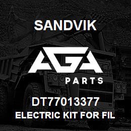 DT77013377 Sandvik ELECTRIC KIT FOR FILLING PUMP | AGA Parts