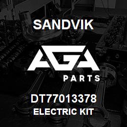 DT77013378 Sandvik ELECTRIC KIT | AGA Parts