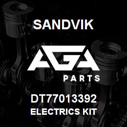 DT77013392 Sandvik ELECTRICS KIT | AGA Parts