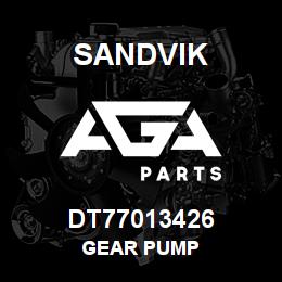 DT77013426 Sandvik GEAR PUMP | AGA Parts