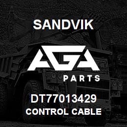 DT77013429 Sandvik CONTROL CABLE | AGA Parts