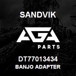 DT77013434 Sandvik BANJO ADAPTER | AGA Parts