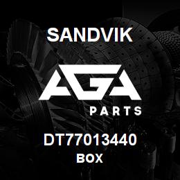 DT77013440 Sandvik BOX | AGA Parts