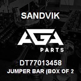 DT77013458 Sandvik JUMPER BAR (BOX OF 25 PCS) | AGA Parts