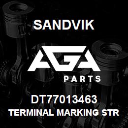 DT77013463 Sandvik TERMINAL MARKING STRIP (BOX OF 5PC | AGA Parts