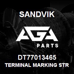 DT77013465 Sandvik TERMINAL MARKING STRIP (BOX OF 5PC | AGA Parts
