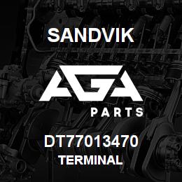 DT77013470 Sandvik TERMINAL | AGA Parts