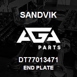 DT77013471 Sandvik END PLATE | AGA Parts