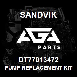 DT77013472 Sandvik PUMP REPLACEMENT KIT | AGA Parts