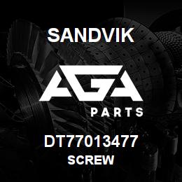 DT77013477 Sandvik SCREW | AGA Parts