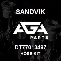 DT77013487 Sandvik HOSE KIT | AGA Parts