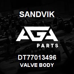DT77013496 Sandvik VALVE BODY | AGA Parts