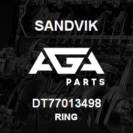 DT77013498 Sandvik RING | AGA Parts