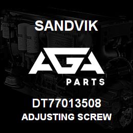 DT77013508 Sandvik ADJUSTING SCREW | AGA Parts