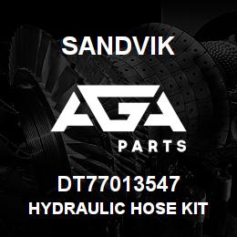 DT77013547 Sandvik HYDRAULIC HOSE KIT | AGA Parts