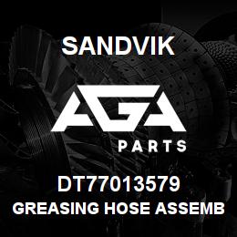 DT77013579 Sandvik GREASING HOSE ASSEMBLY | AGA Parts