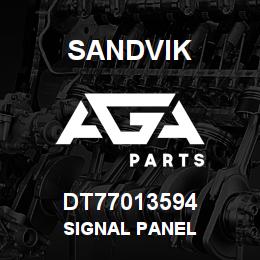 DT77013594 Sandvik SIGNAL PANEL | AGA Parts