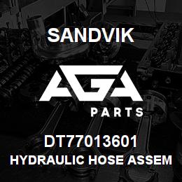 DT77013601 Sandvik HYDRAULIC HOSE ASSEMBLY | AGA Parts