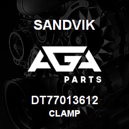 DT77013612 Sandvik CLAMP | AGA Parts