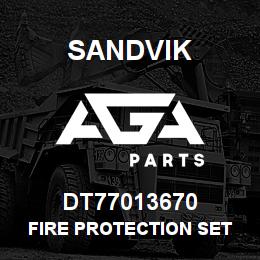 DT77013670 Sandvik FIRE PROTECTION SET | AGA Parts