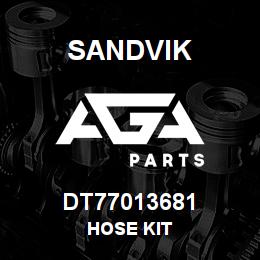 DT77013681 Sandvik HOSE KIT | AGA Parts