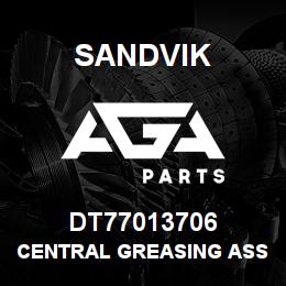 DT77013706 Sandvik CENTRAL GREASING ASSEMBLY | AGA Parts