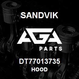 DT77013735 Sandvik HOOD | AGA Parts