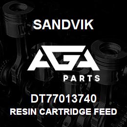 DT77013740 Sandvik RESIN CARTRIDGE FEEDING PIPE | AGA Parts