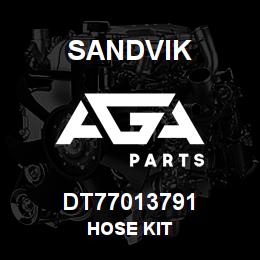 DT77013791 Sandvik HOSE KIT | AGA Parts
