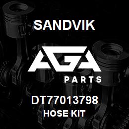 DT77013798 Sandvik HOSE KIT | AGA Parts