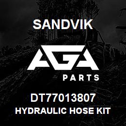DT77013807 Sandvik HYDRAULIC HOSE KIT | AGA Parts