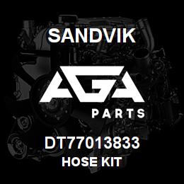 DT77013833 Sandvik HOSE KIT | AGA Parts