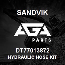 DT77013872 Sandvik HYDRAULIC HOSE KIT | AGA Parts