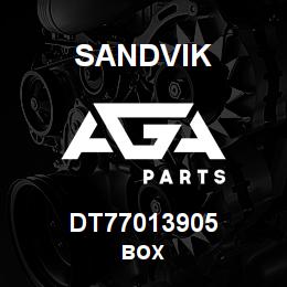 DT77013905 Sandvik BOX | AGA Parts