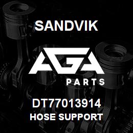 DT77013914 Sandvik HOSE SUPPORT | AGA Parts