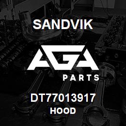 DT77013917 Sandvik HOOD | AGA Parts