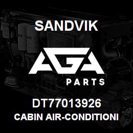 DT77013926 Sandvik CABIN AIR-CONDITIONING | AGA Parts