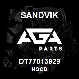 DT77013929 Sandvik HOOD | AGA Parts
