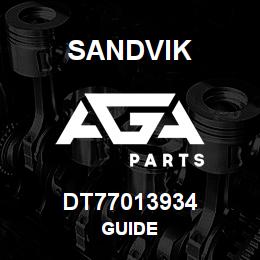 DT77013934 Sandvik GUIDE | AGA Parts