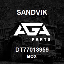 DT77013959 Sandvik BOX | AGA Parts