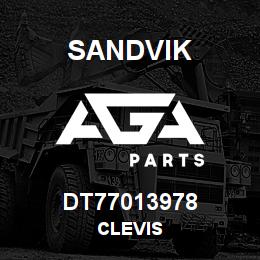 DT77013978 Sandvik CLEVIS | AGA Parts