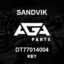 DT77014004 Sandvik KEY | AGA Parts