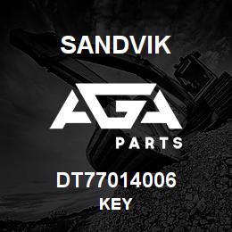 DT77014006 Sandvik KEY | AGA Parts