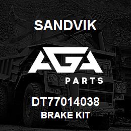 DT77014038 Sandvik BRAKE KIT | AGA Parts